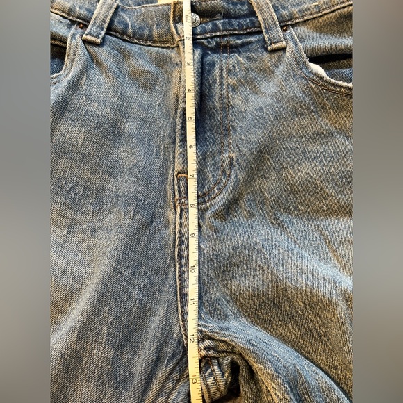 Hollister Super Baggy Jeans Mens 30x30 Blue Wide Leg Denim Relaxed Fit Casual - Picture 5 of 7